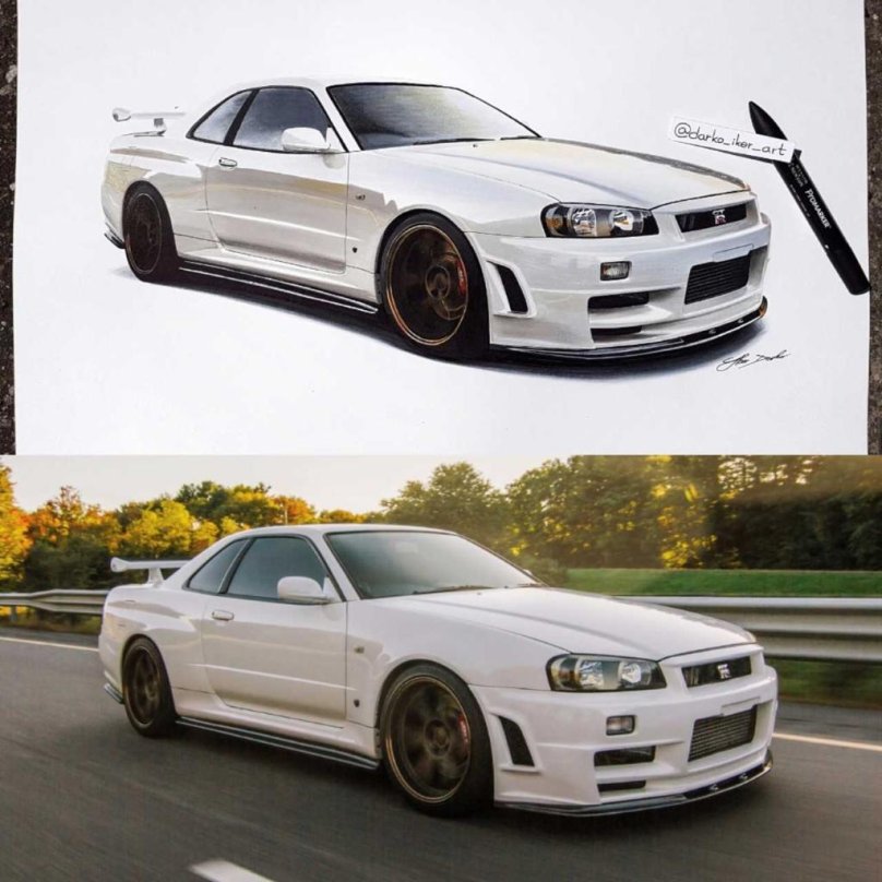 Nissan Skyline r34 Coupe