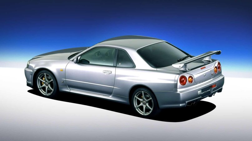 Nissan Skyline r34 двухдверный