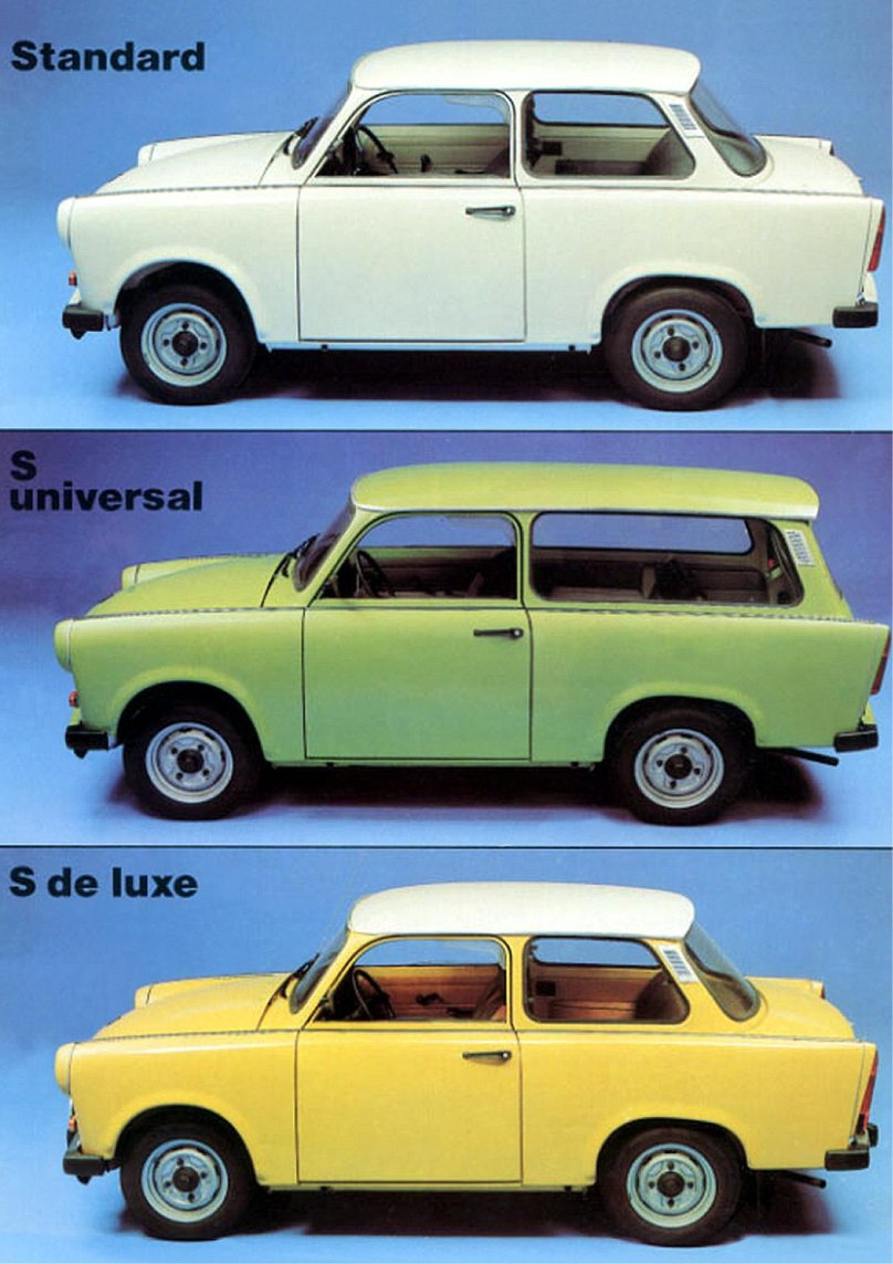 Трабант 601 СССР