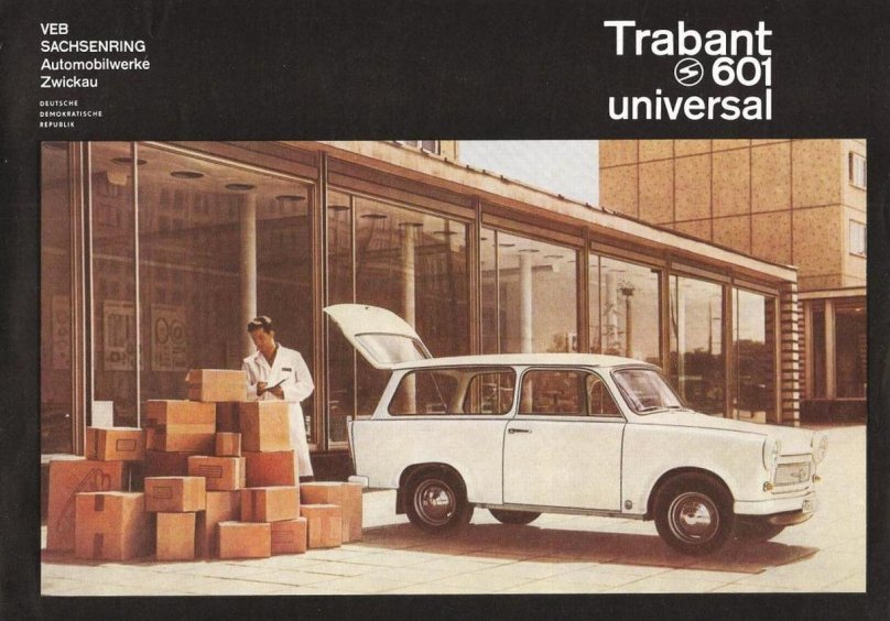 Трабант 601 технические характеристики