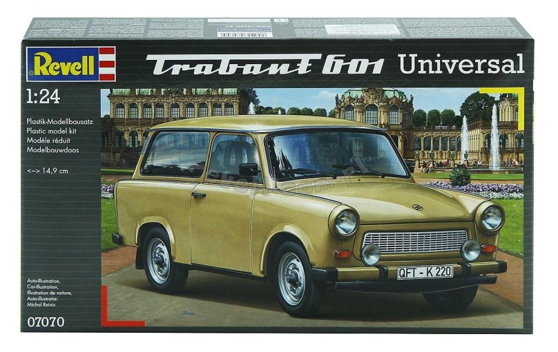 Trabant 601 сборная модель