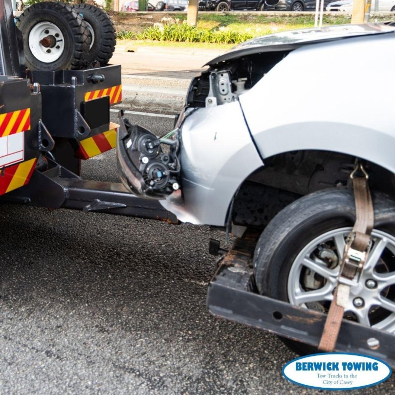 Буксировка эвакуатором