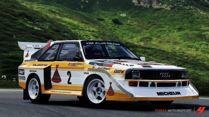 Ауди кватро ралли