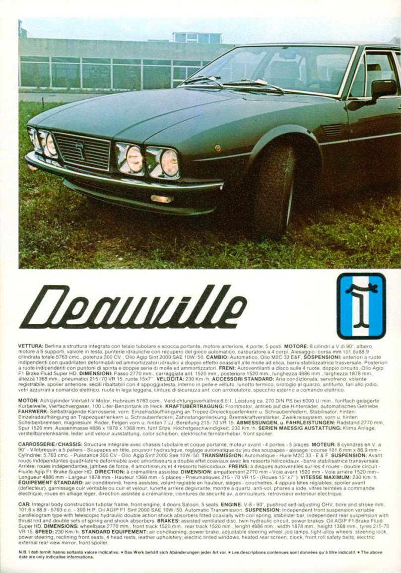 De Tomaso Deauville универсал