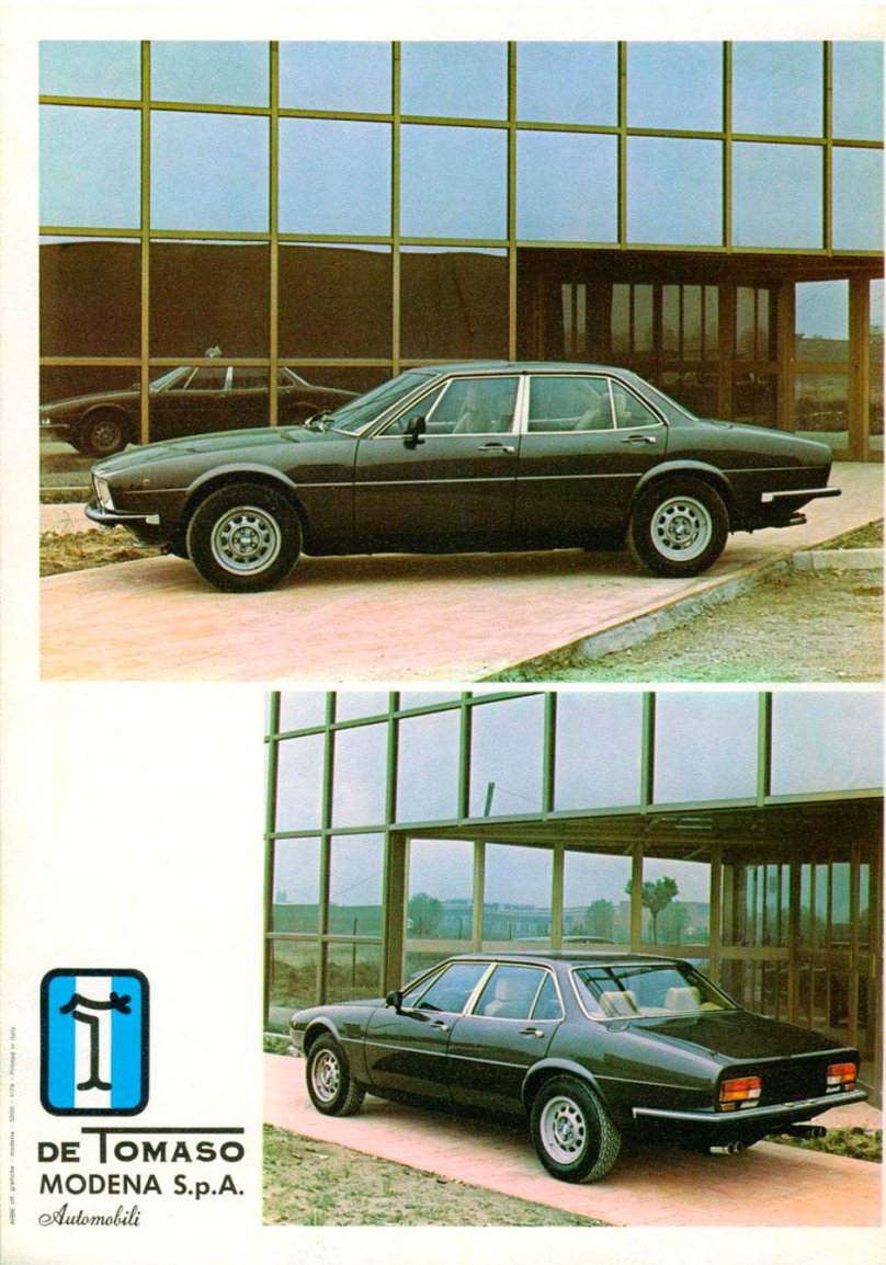 De Tomaso Deauville интерьер