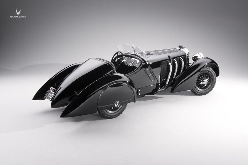 Мерседес SSK count trossi