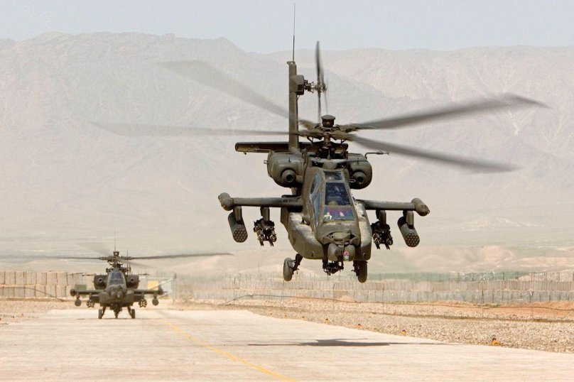 Боевой вертолет "Ah-64 Apache"
