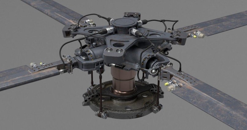 A uh-60 Rotor