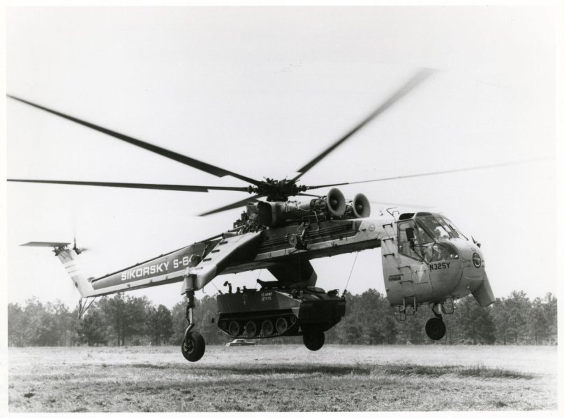 Вертолет Sikorsky Ch-54