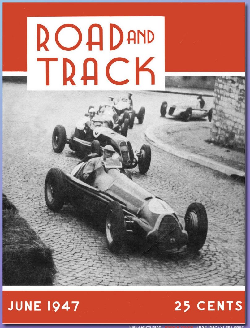 Журнал Road and track 2000