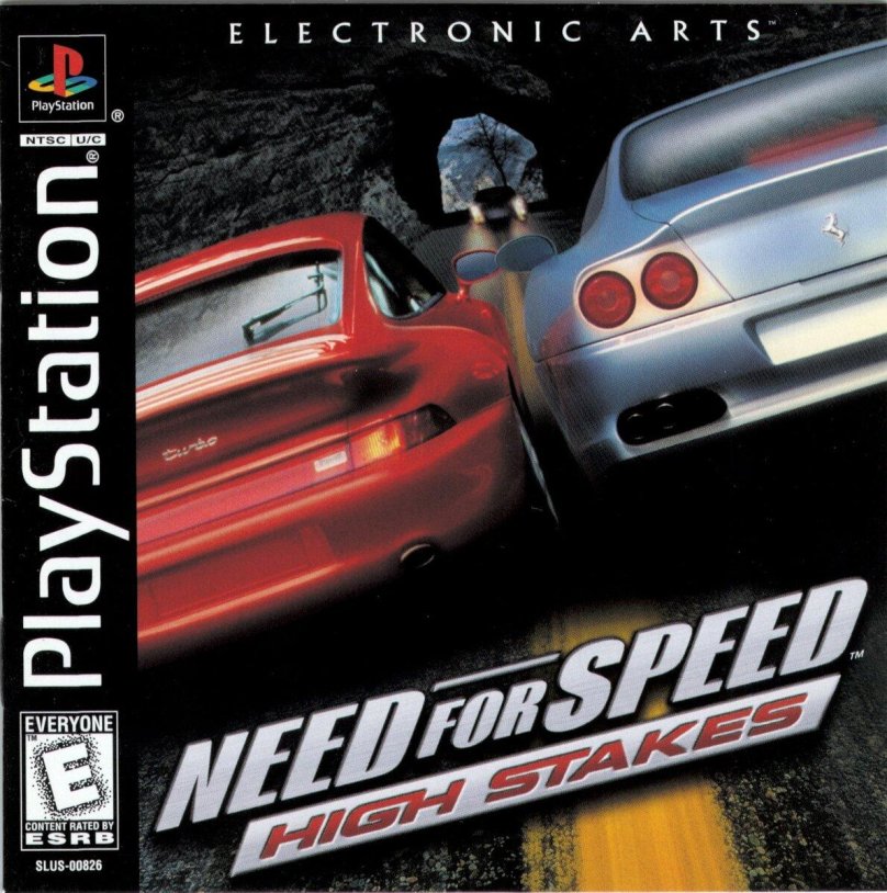 Need for Speed 4 High stakes ps1 обложка