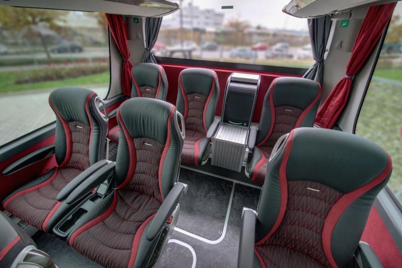 Setra s416hdh салон