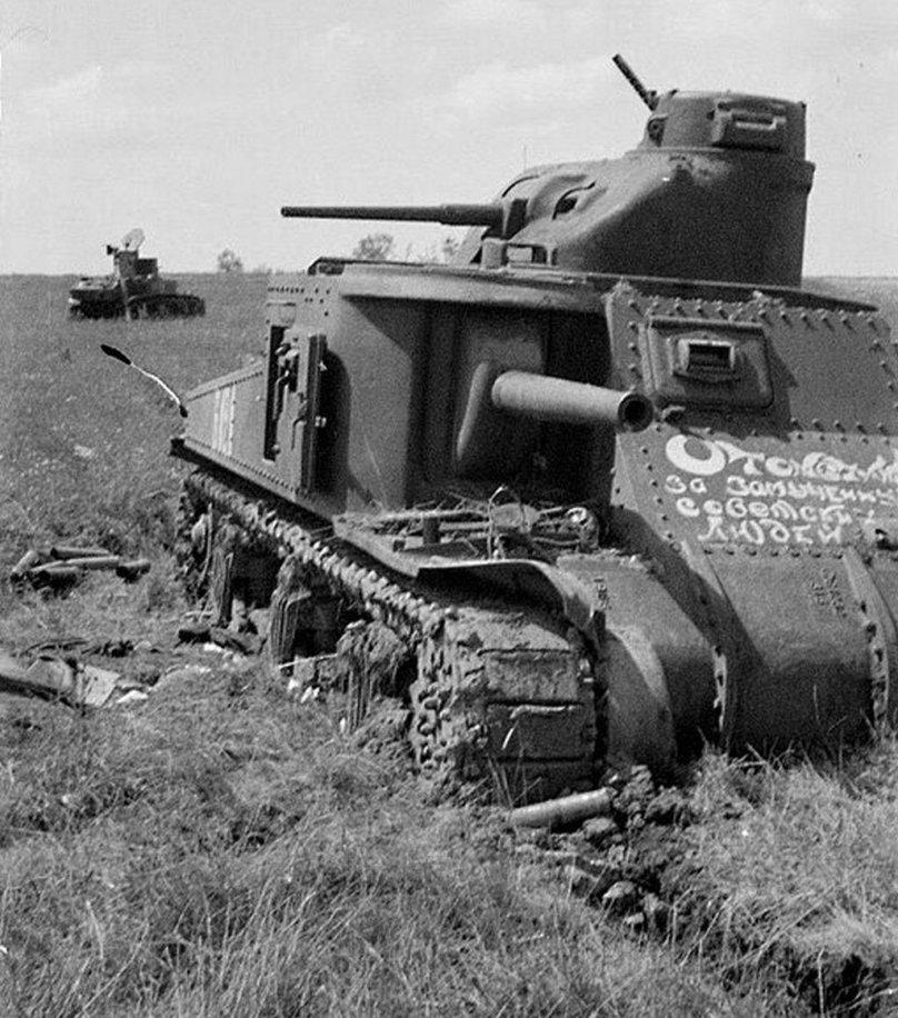 M3 Lee Нормандия