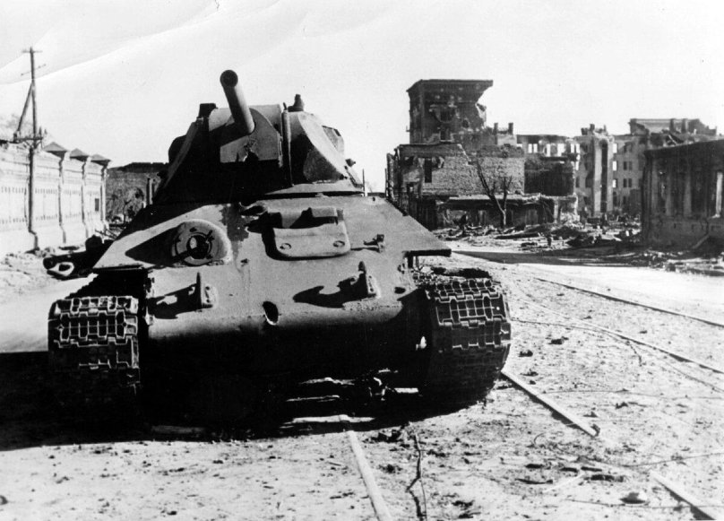 Танк т-34 Сталинградская битва