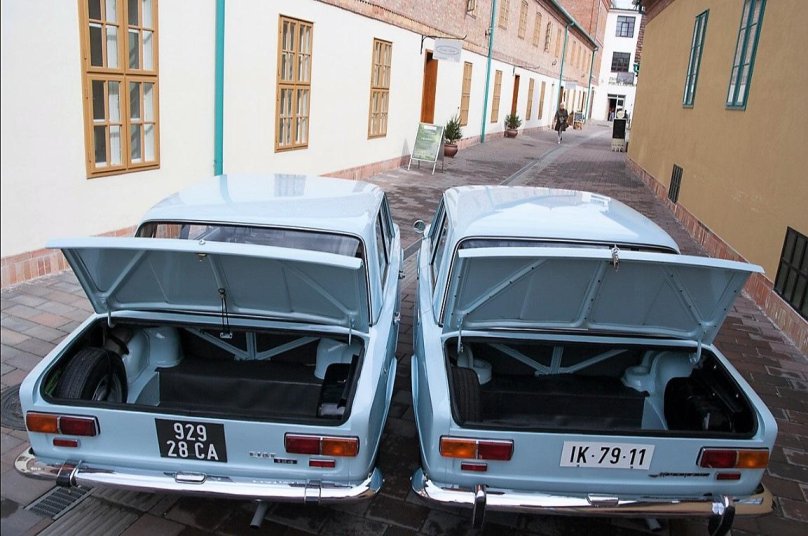 Жигули 2101 и Фиат 124