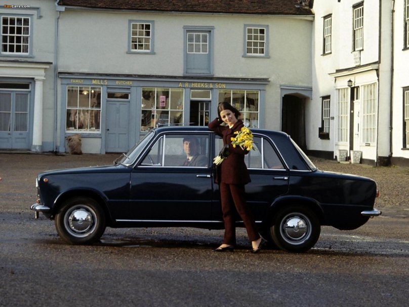 Fiat 124 и ВАЗ 2101