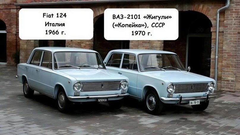 Жигули Фиат 124