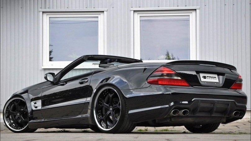 Mercedes-Benz SL r230 Black