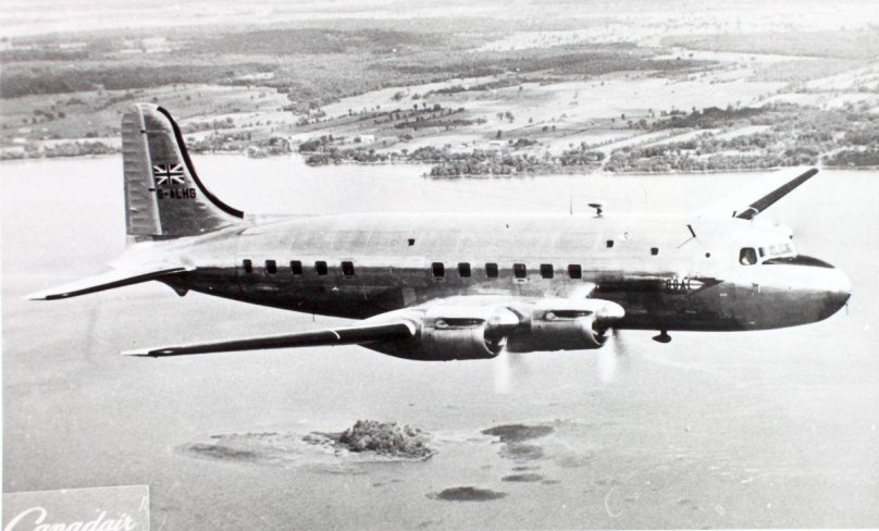 Самолет Canadair DC-4m