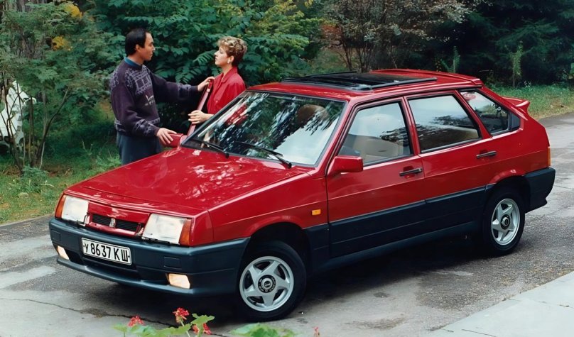 Лада Самара Карлота желтого цвета