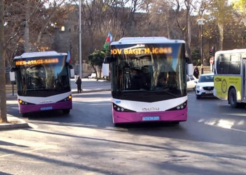 Isuzu City Bus Баку