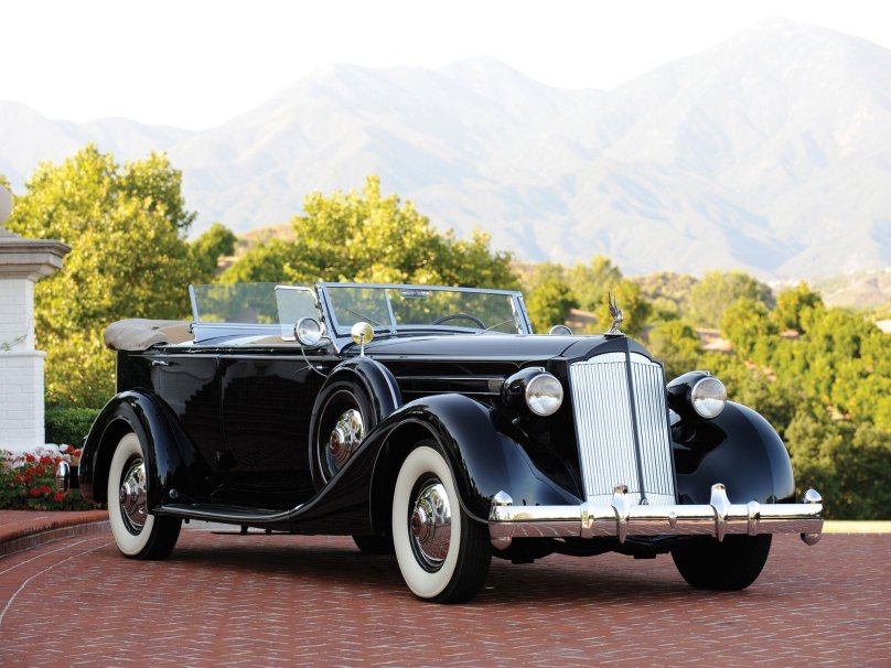 1935 Packard Twelve Dual Cowl Sport Phaeton