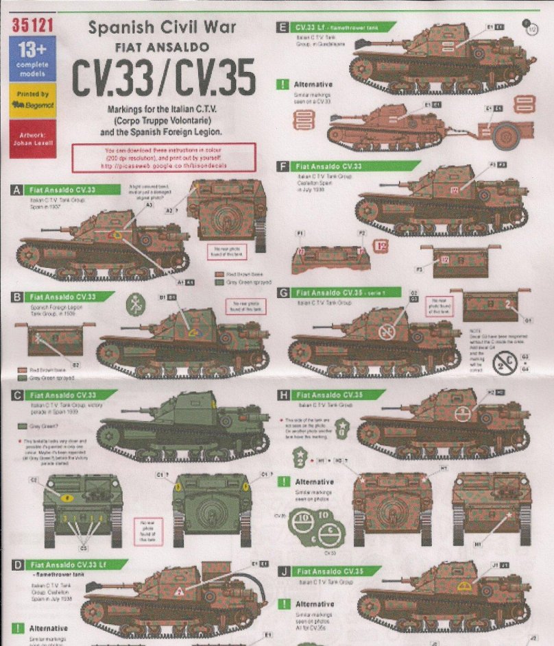 Итальянский танк cv33