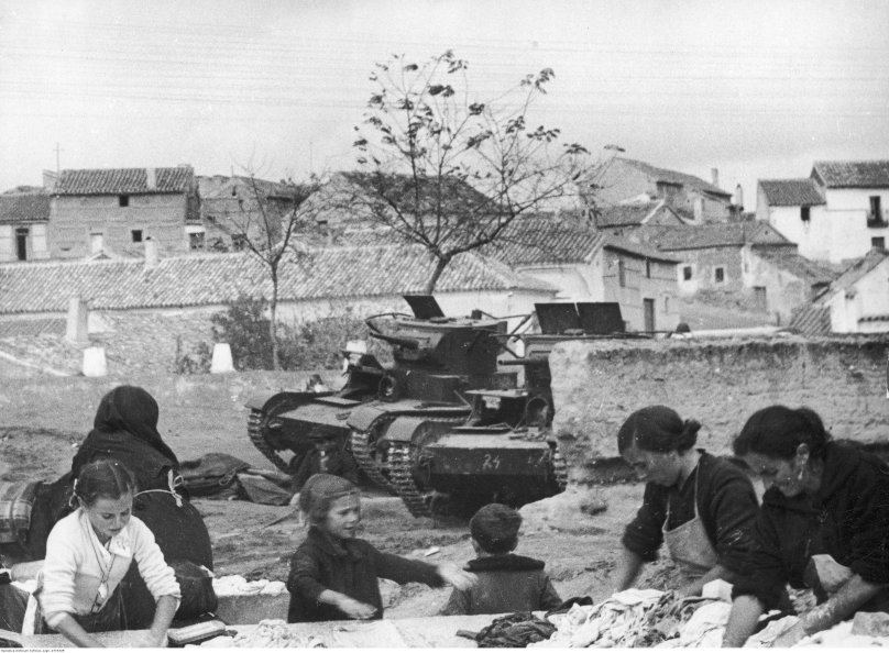 Советские танкисты в Испании 1936-1939
