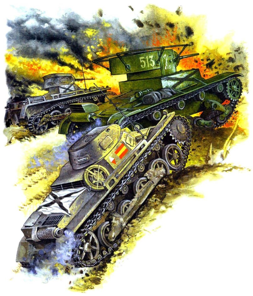 Танки Испании второй мировой войны