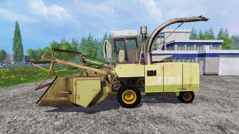 Комбайн Fortschritt e 281