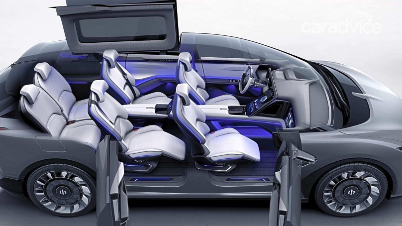 Китайская машина hiphi