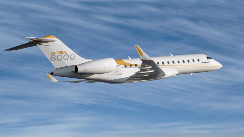 Самолёт Bombardier Global 6000