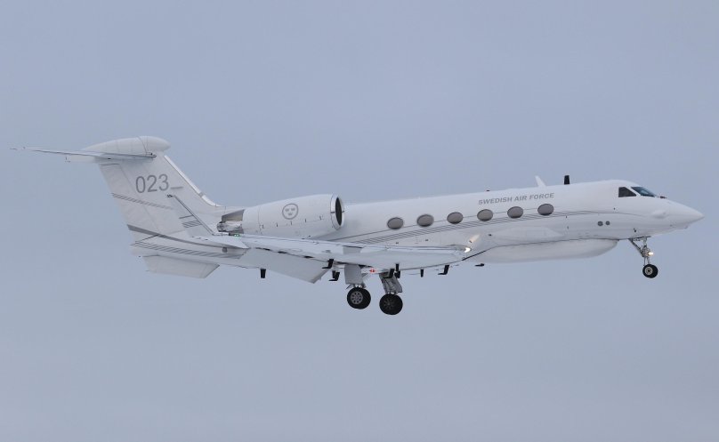 Gulfstream IV S-102b Швеции