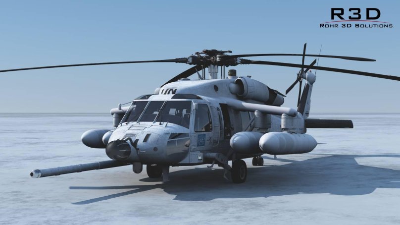 Вертолет sh-60 Seahawk