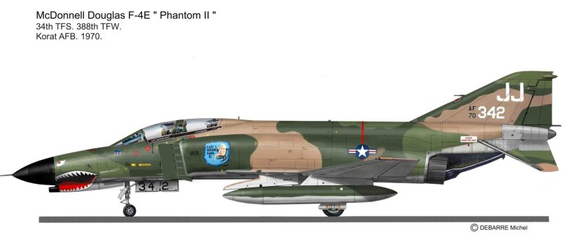 F-4e Phantom II камуфляж