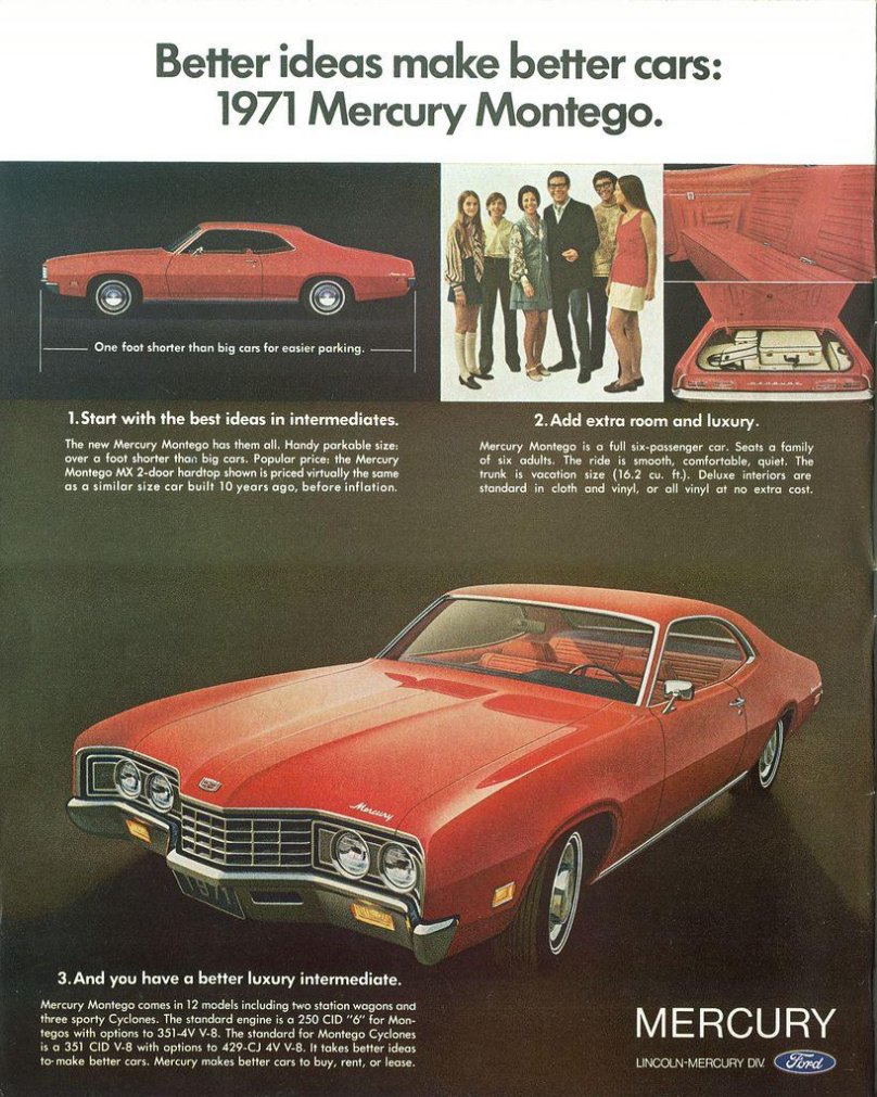 1971 Mercury Montego