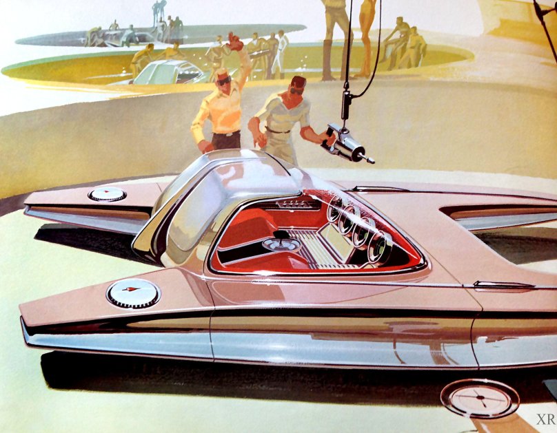 СИД МИД ретро футуризм