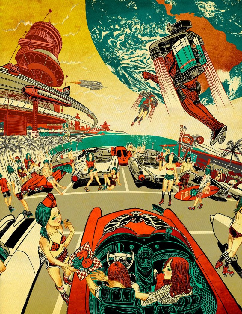 Ретрофутуризм Звездные войны