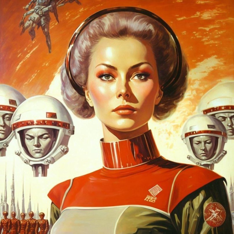 Retrofuturism midjourney