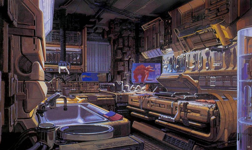 Ретрофутуризм Syd Mead