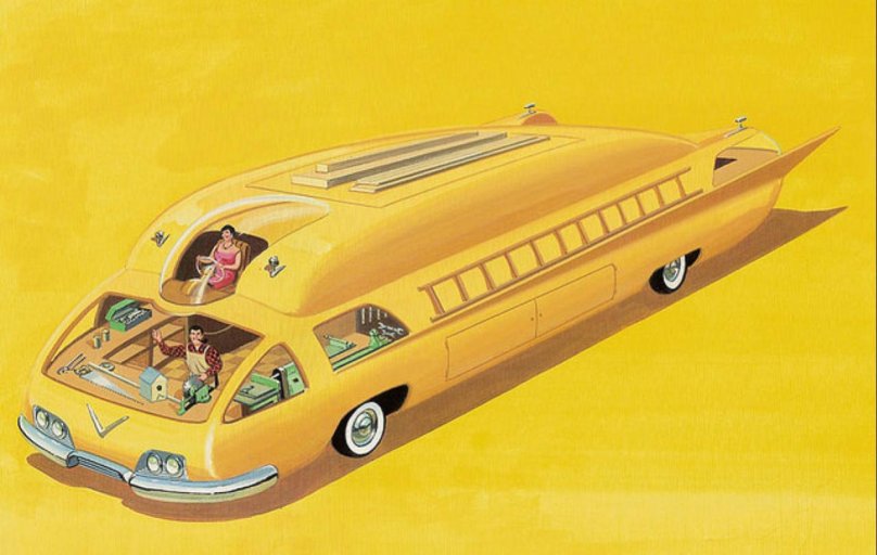 Ретрофутуризм машины