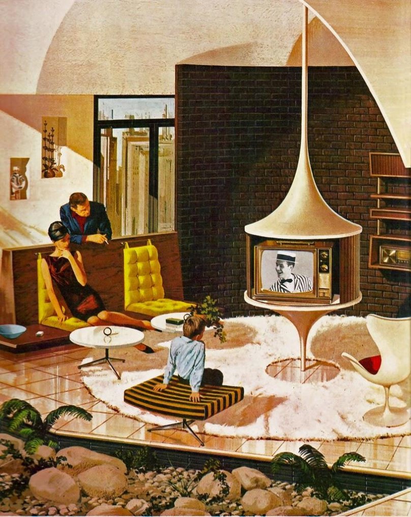 Ретрофутуризм Mid Century Modern