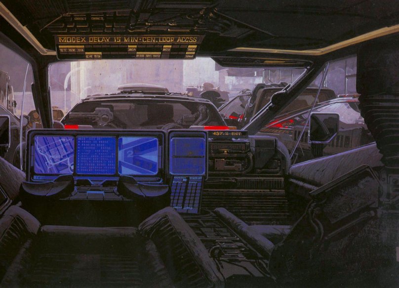 Syd Mead Blade Runner 2019