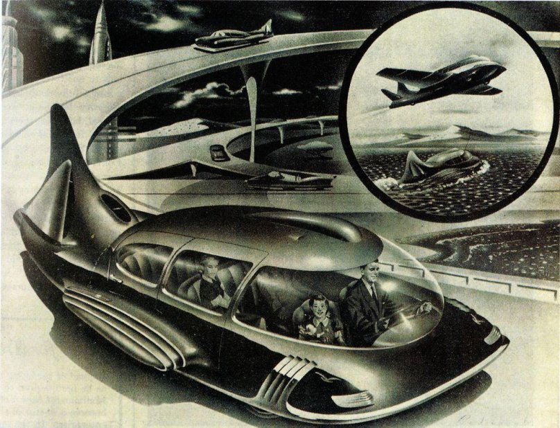 Ретрофутуризм Артур Радебо