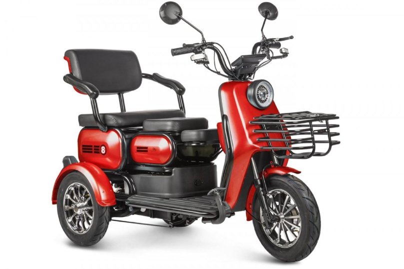 Трицикл электрический Eltreco rutrike