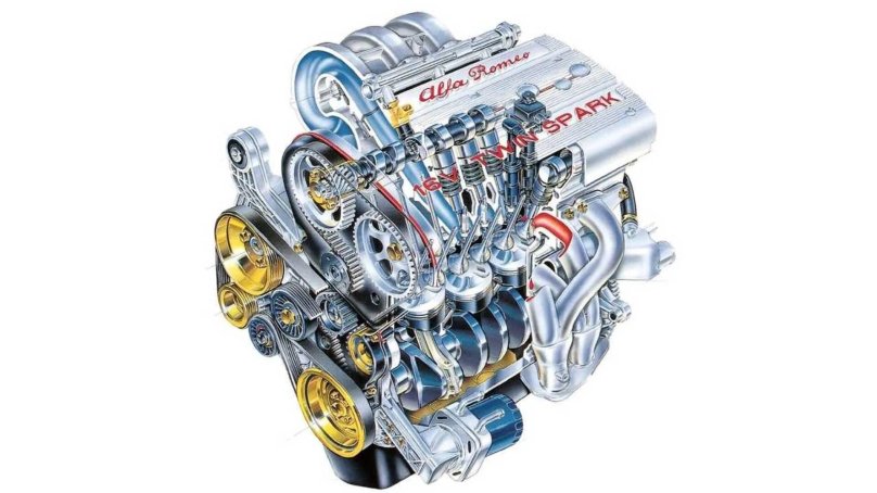 Двигатель Альфа Ромео 156 2.0 Твин Спарк