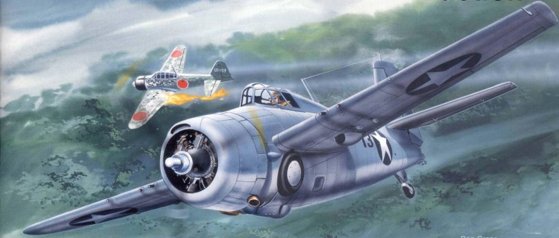 Grumman f4f Wildcat арт