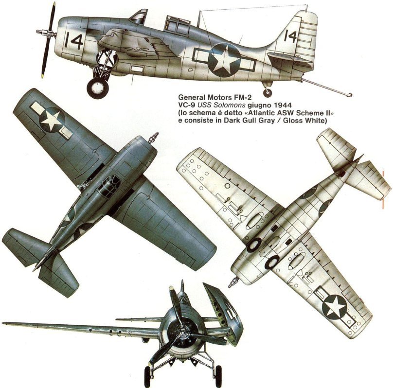 F4f Wildcat чертежи