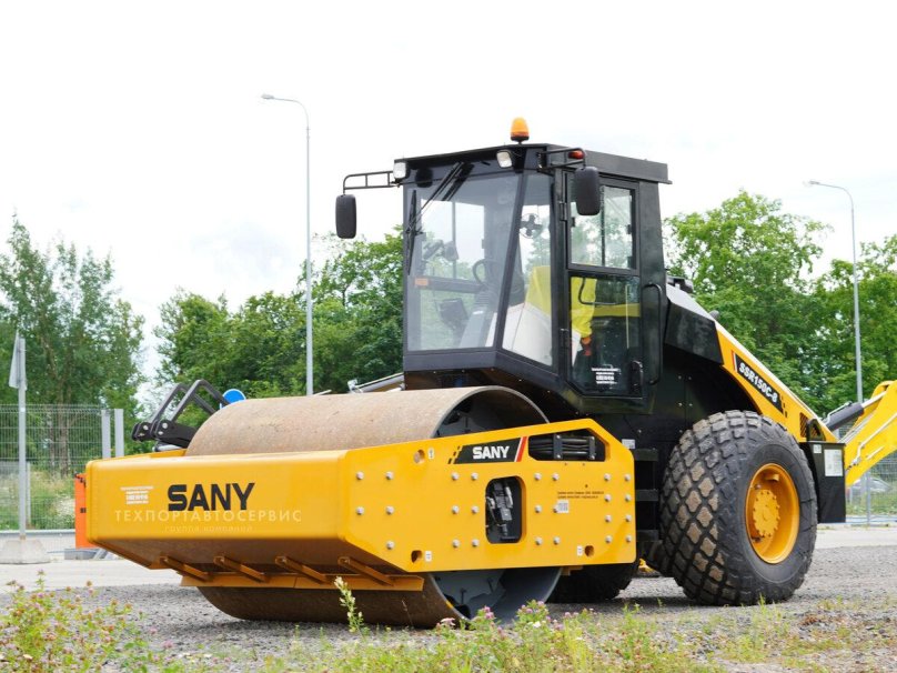 Дорожный каток sany ssr150c-8