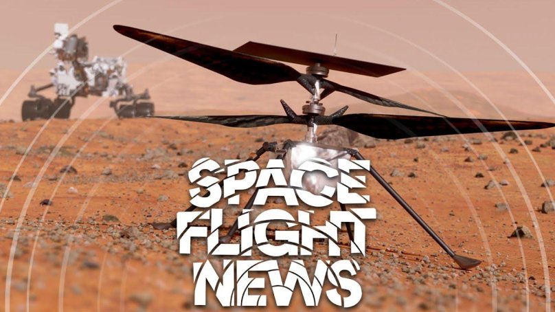 Марсианский вертолет НАСА ingenuity